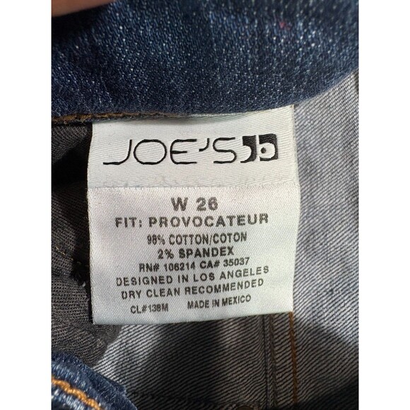 Joe's Jeans Provocateur Women's Flare Bootcut Distressed Denim Jeans W26 - Picture 7 of 8